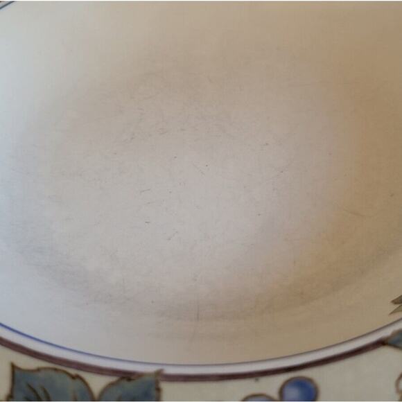 (Qty 6) Mikasa Intaglio GARDEN HARVEST Rimmed Bowls CAC29 Stoneware 9 3/8" D - Picture 10 of 15